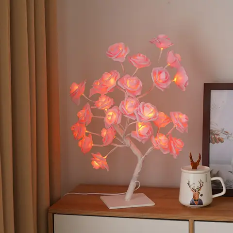 LED FLOWER LAMP FOR BED ROOM